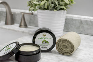 Natural Pain Relief Therapy Cream - 2 Oz Essential Oil for Arthritis, Back Pain & Sore Muscles - Safe, Effective & Side Effect Free