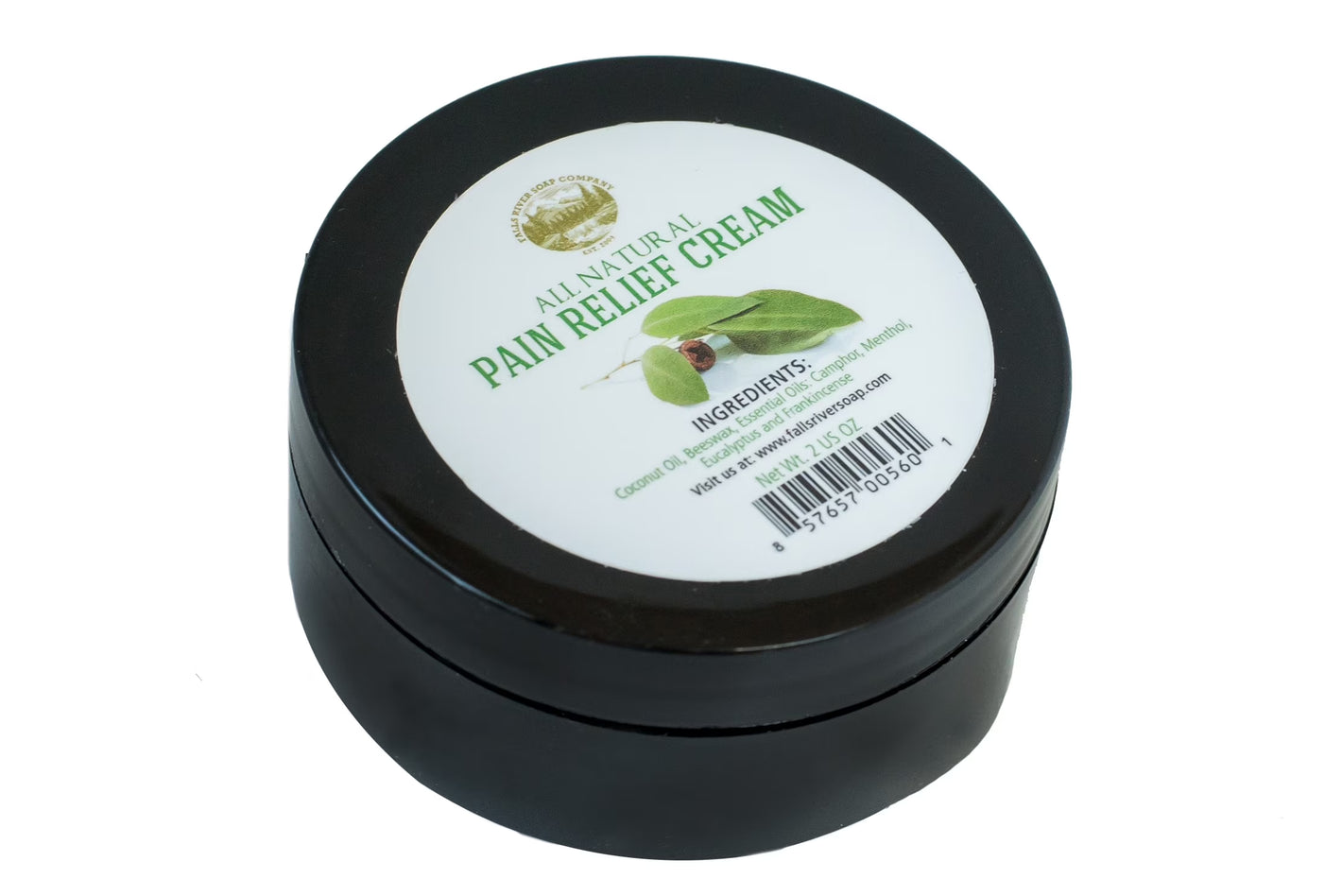 Natural Pain Relief Therapy Cream - 2 Oz Essential Oil for Arthritis, Back Pain & Sore Muscles - Safe, Effective & Side Effect Free