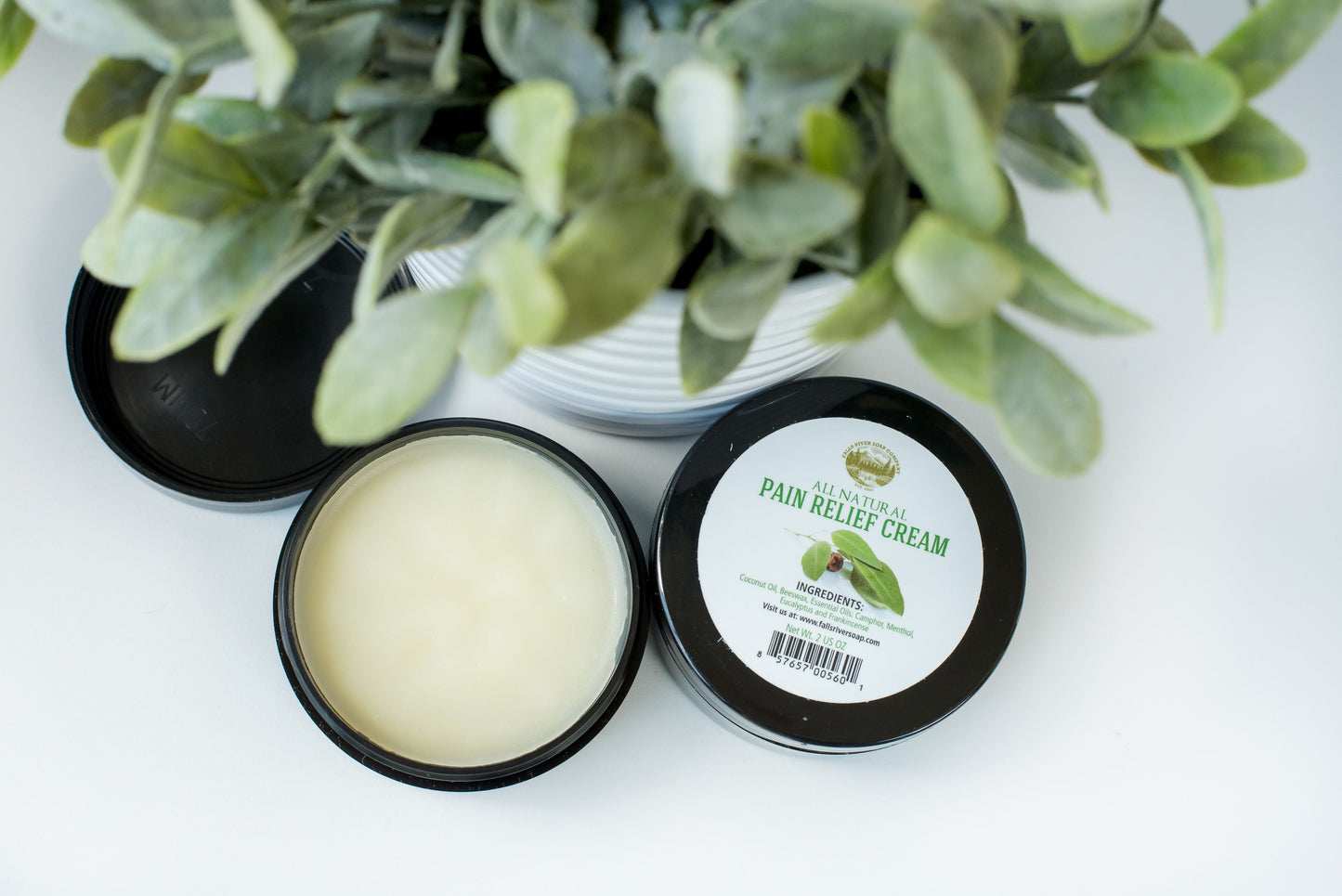 Natural Pain Relief Therapy Cream - 2 Oz Essential Oil for Arthritis, Back Pain & Sore Muscles - Safe, Effective & Side Effect Free